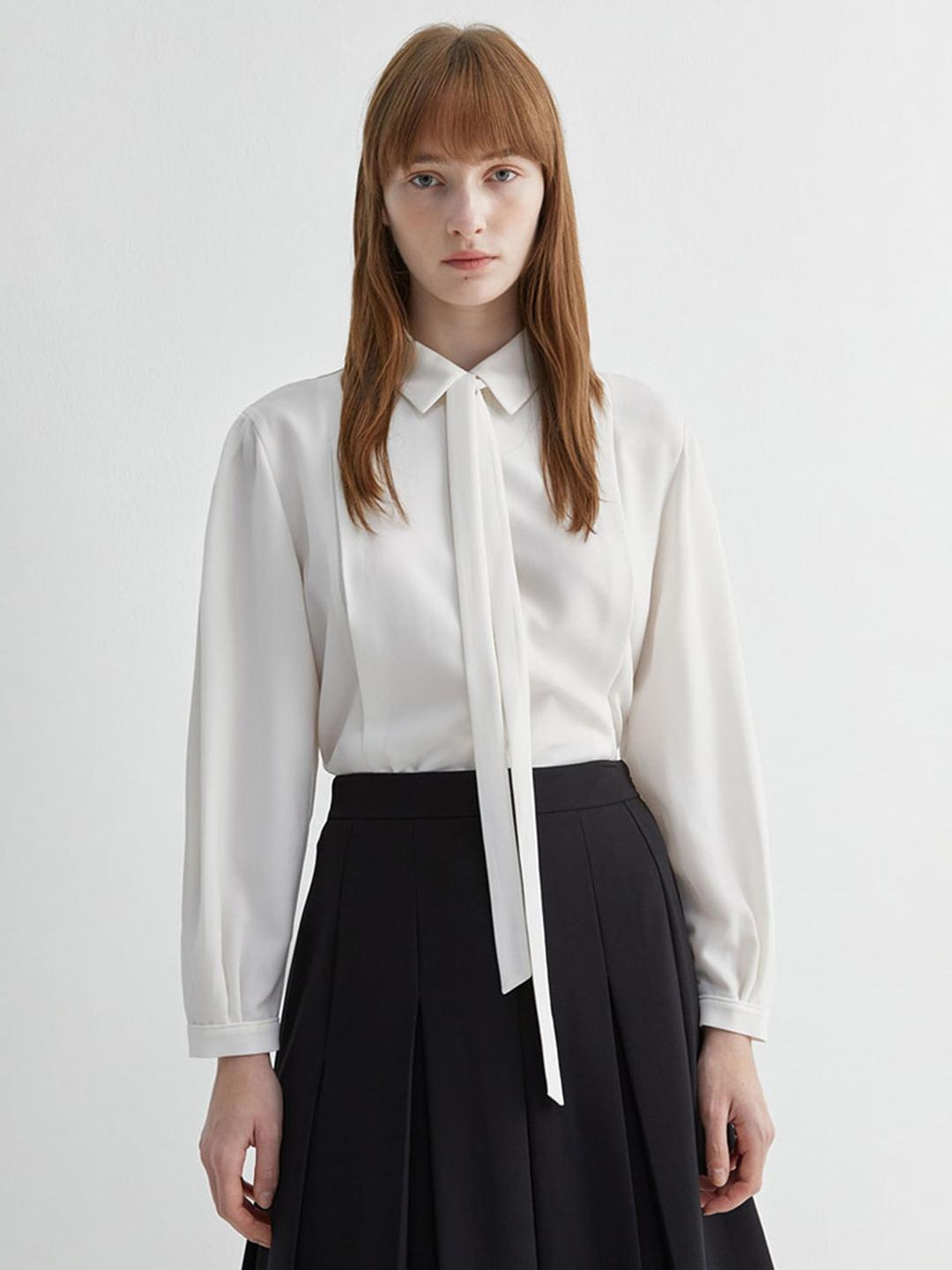 타이 스트랩 블라우스_SWWBLO41050