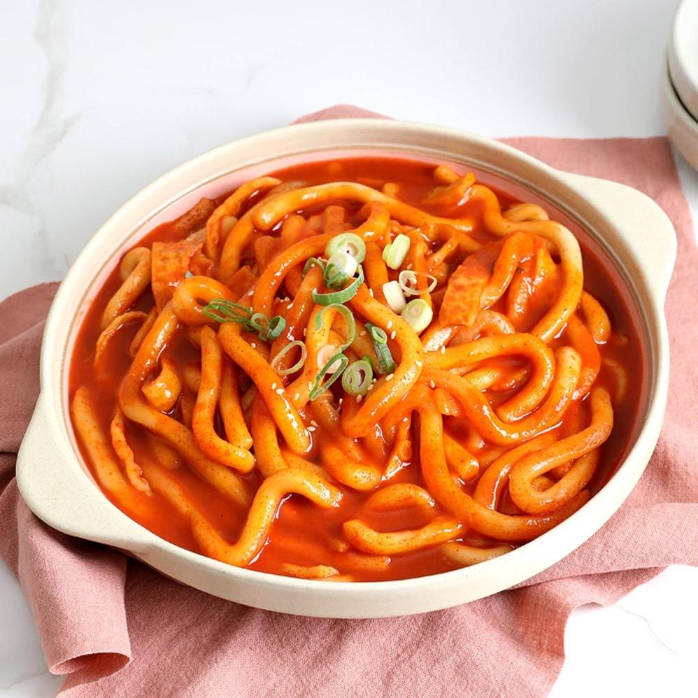 안주상회 쫄면 국물떡볶이 어볶이 줄줄이 누들 로제떡볶이 떡 원팩 밀키트 [원산지:상세설명에 표시]