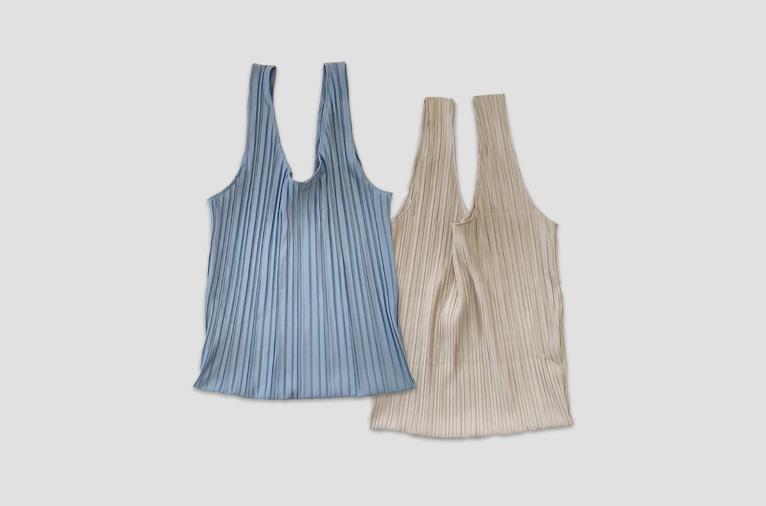 [벗베럴] 플리츠백_소라/옐로우베이지 (19차입고)