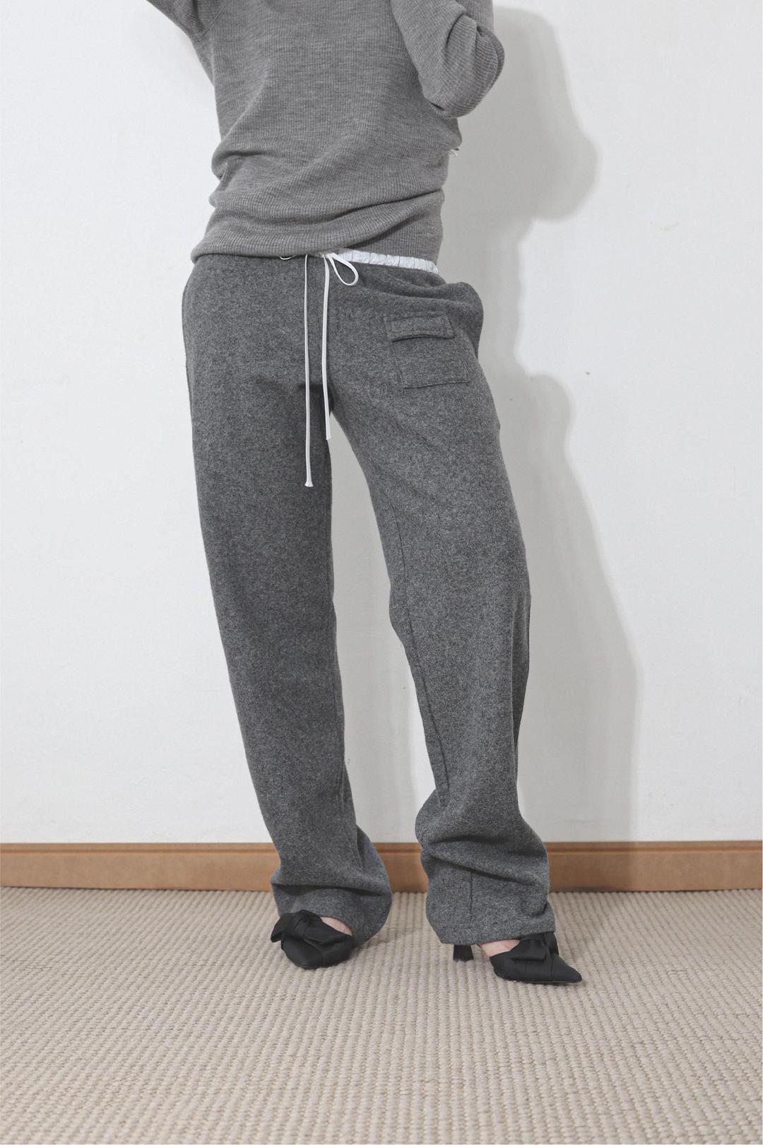 Poket wool pants(10/6일 발송)