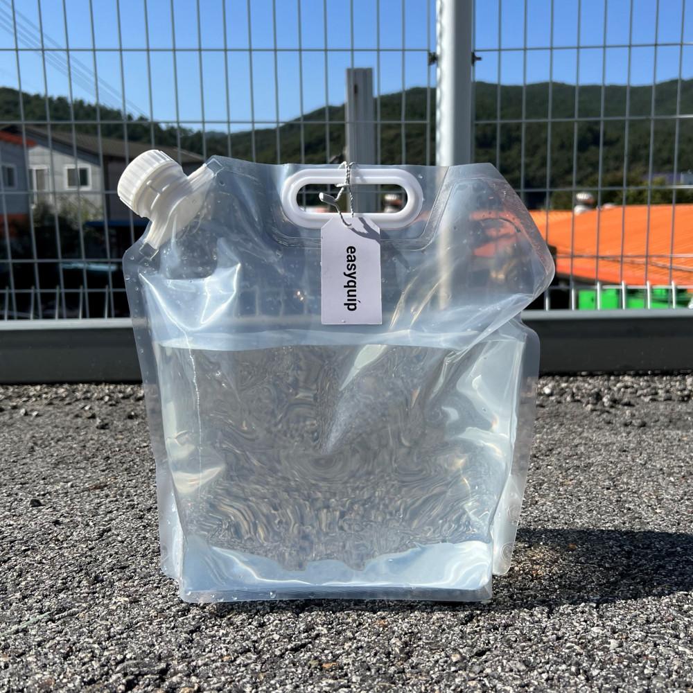 아웃도어 캠핑 물통 차박 용품 휴대용 접이식 물주머니 워터백 5L,10L,15L