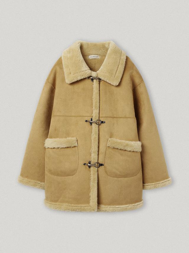 클리시어 Crumble faux shearling mustang - 위시버킷