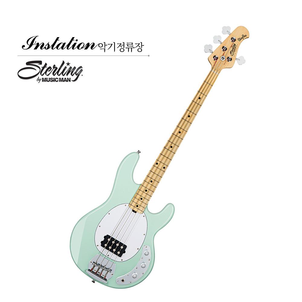 스털링 스팅레이4 베이스기타 Sterling RAY4 MG 민트그린 험버커 픽업 엑티브