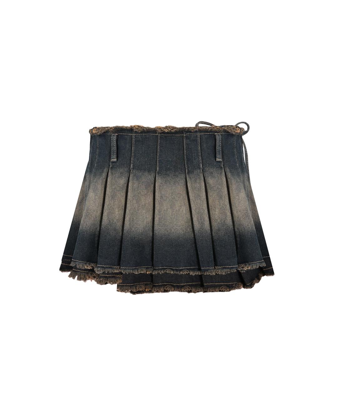 [배송지연] Tiana denim skirt