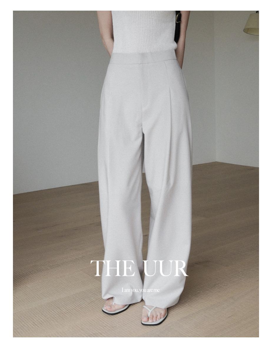 [5일소요] [ss ver.] uur The signature slacks [mint-beige]