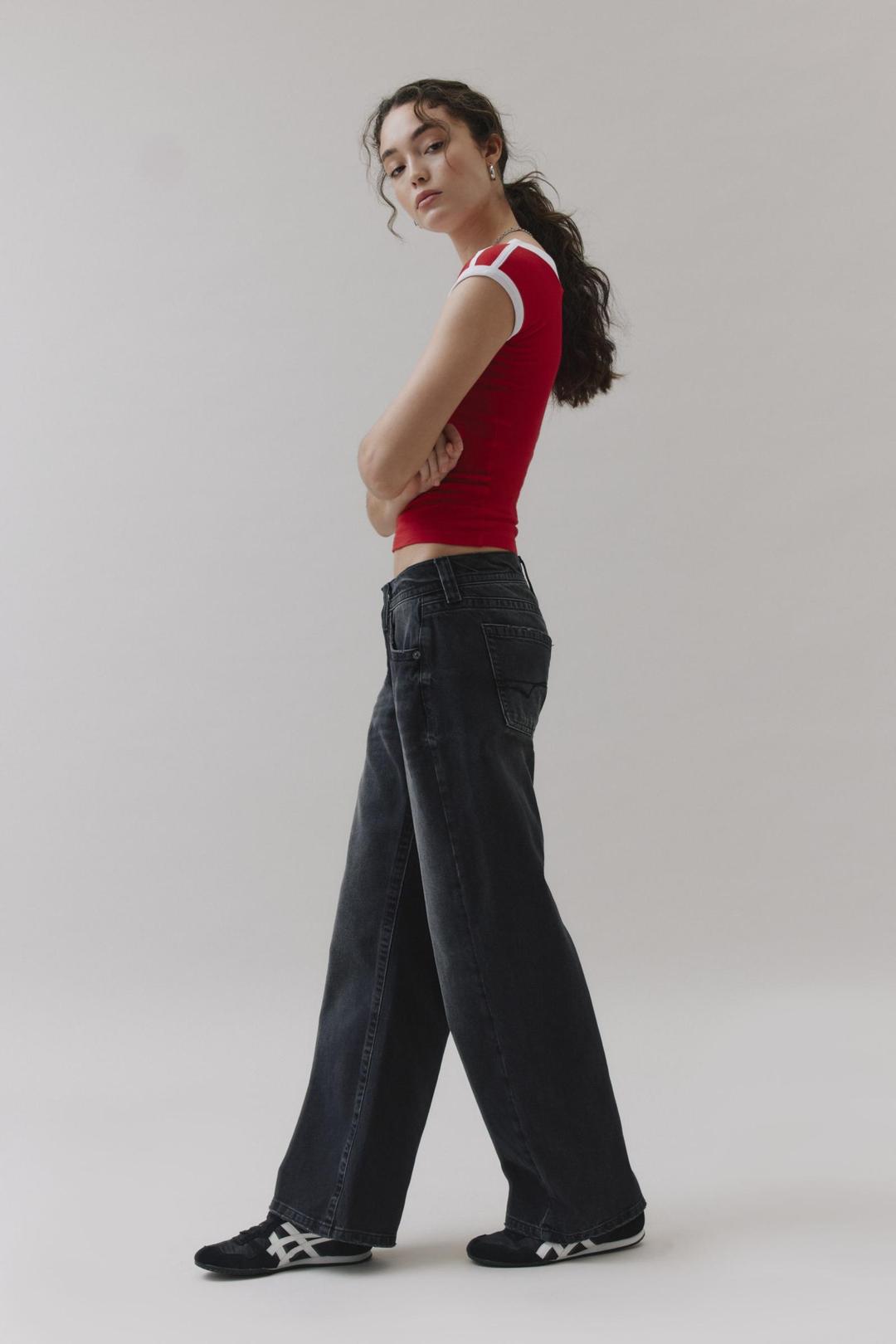 BDG Kayla Low Rider 로우라이즈 진