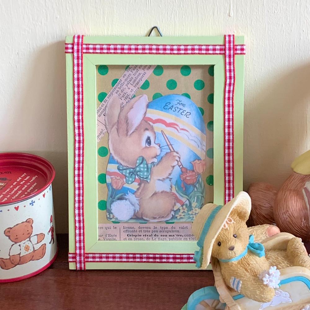 [중고] 토끼 액자