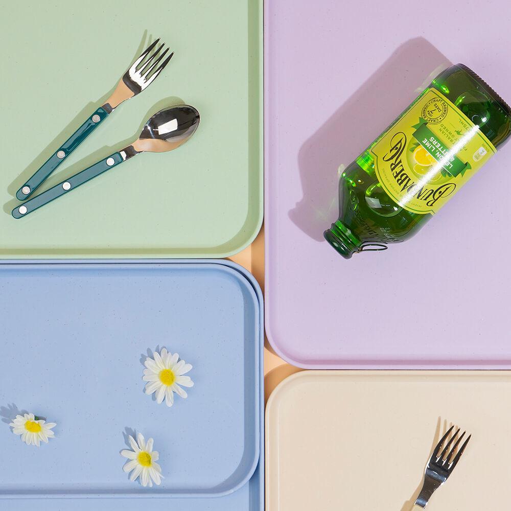 코지테이블 제로웨이스트 사각 파스텔 플라스틱 코지 트레이