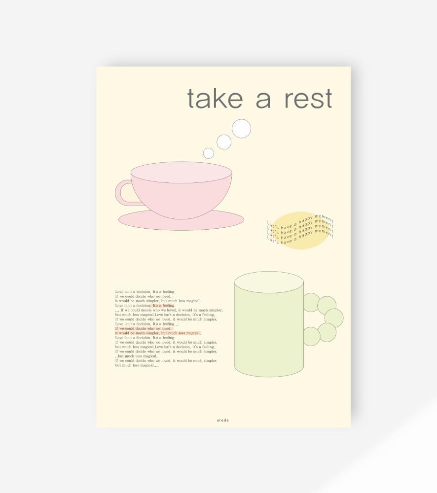 Take A Rest 휴식 포스터