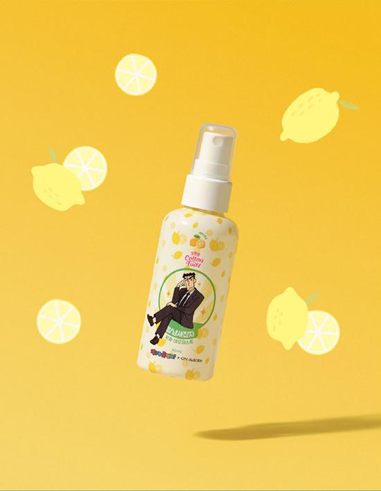 [온더바디] 코튼풋 발냄새잡자 보송데오미스트 80ML