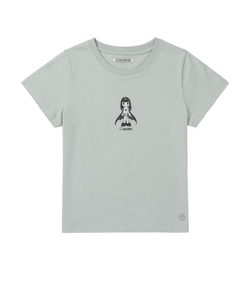 코이세이오(COYSEIO)  LEGNA CHARACTER T-SHIRT SAND GREY - 사이즈 & 후기 | 무신사