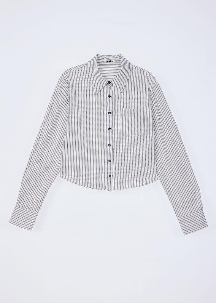 HOPE STRIPE LONG SHIRT_3COLORS_IVORY