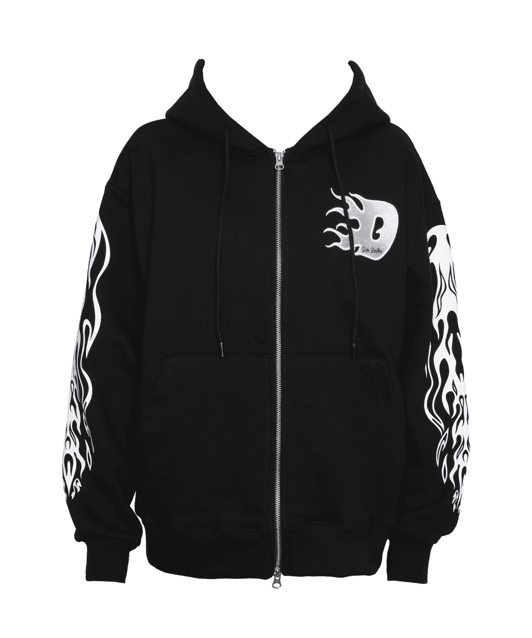 올드스쿨 플레임 2way 후드집업