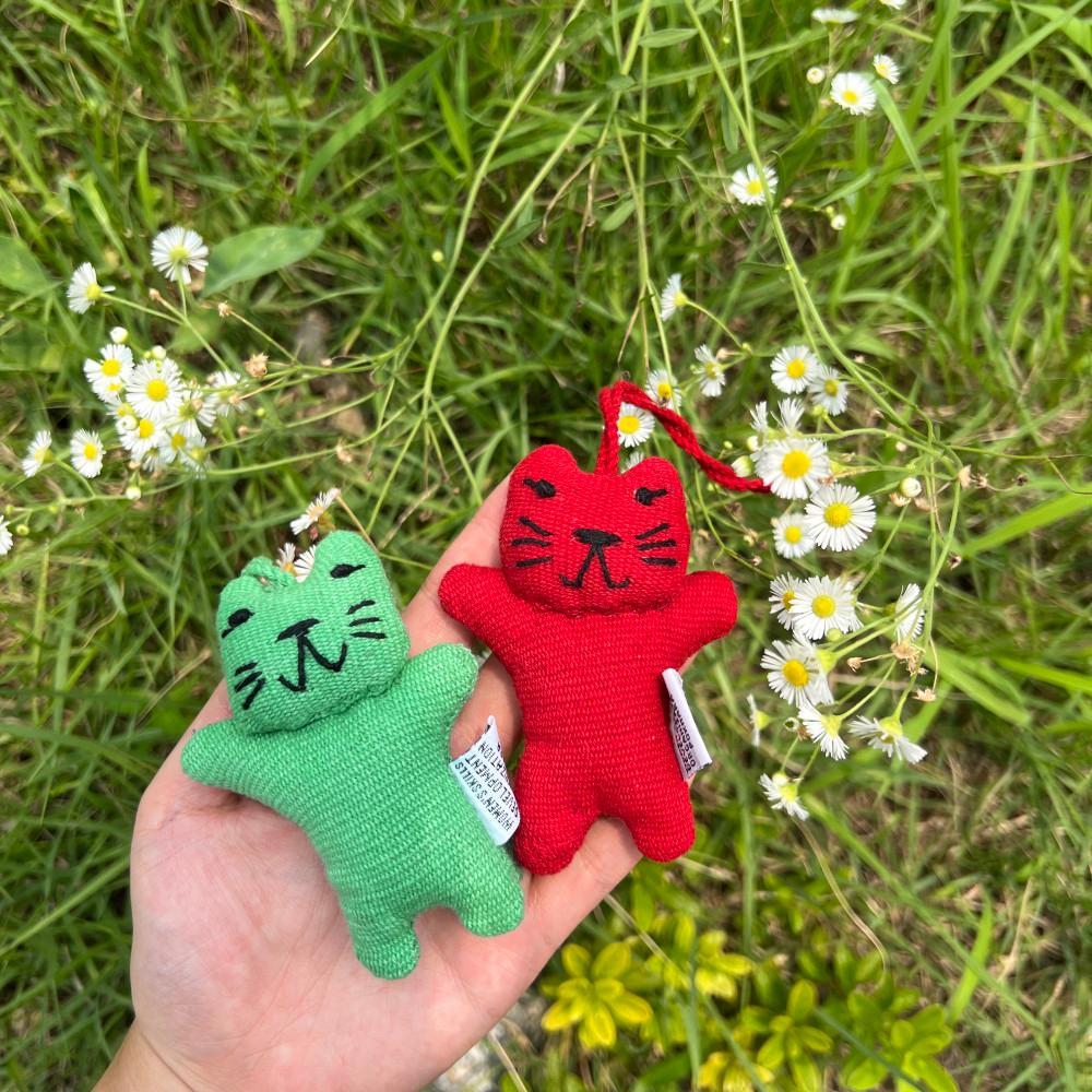[스모어웨이브] WSDO 어글리 고양이 / 개구리 키링 백참