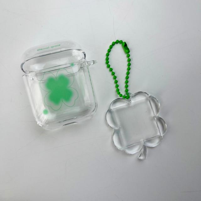 clear clover pods case
