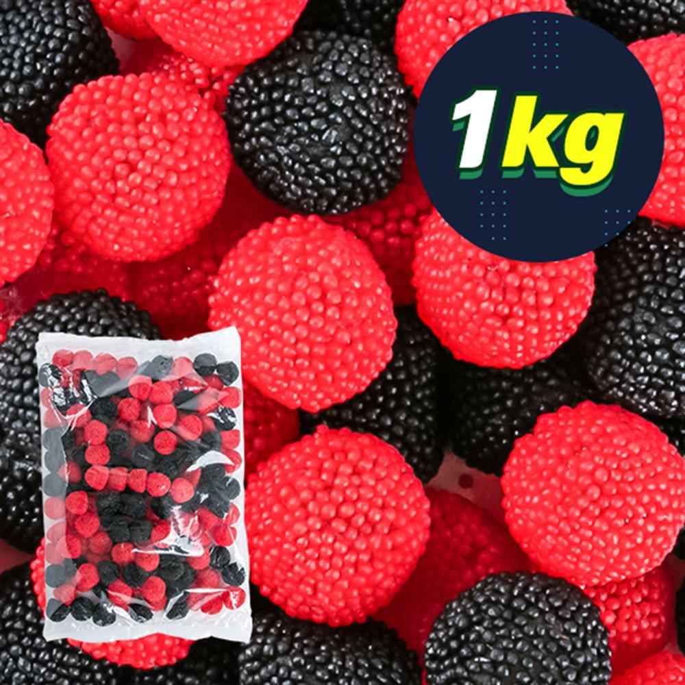 피니 라즈앤블랙베리젤리 1kg /벌크/젤리/간식