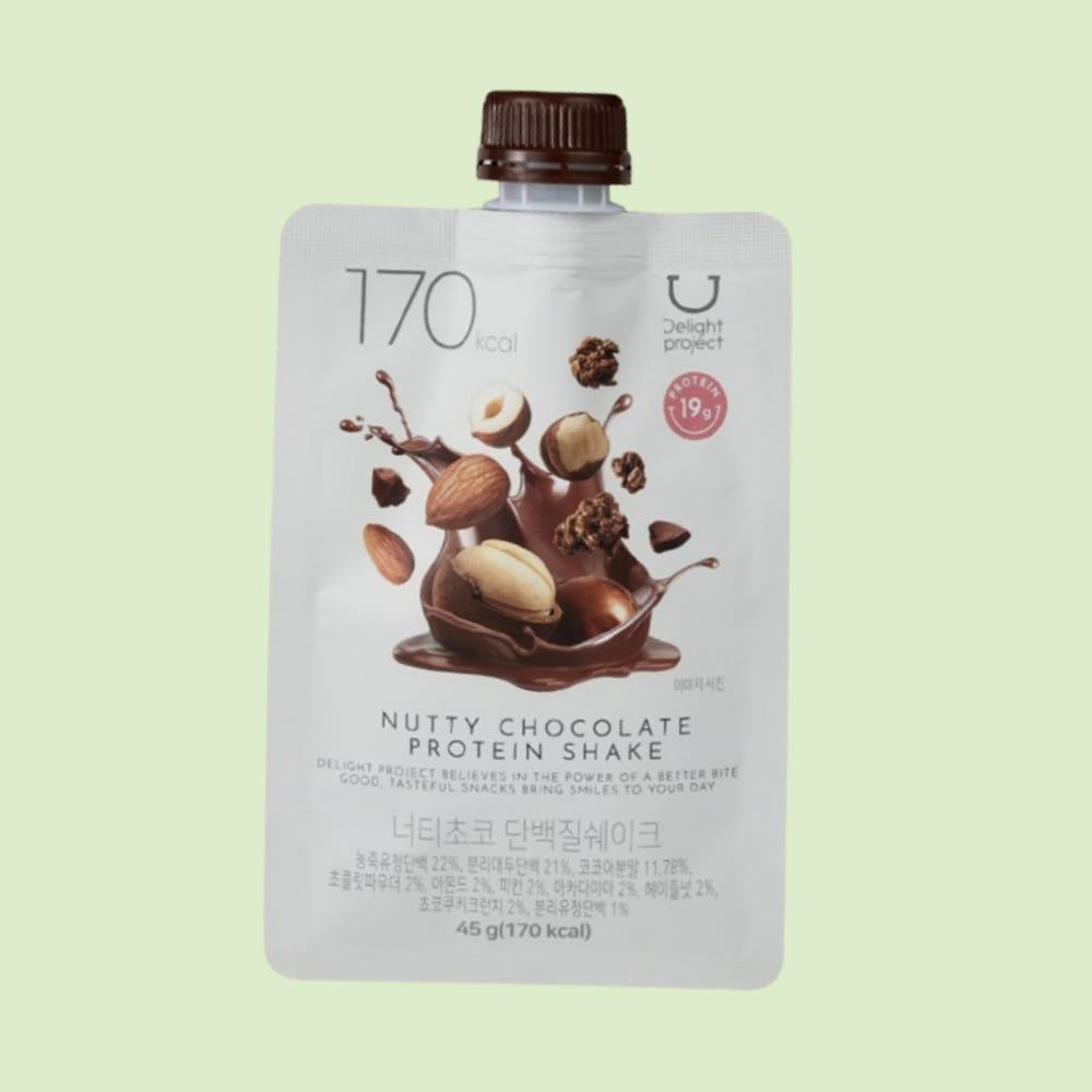 딜라이트 프로젝트 단백질 쉐이크 프로틴 너티초코맛