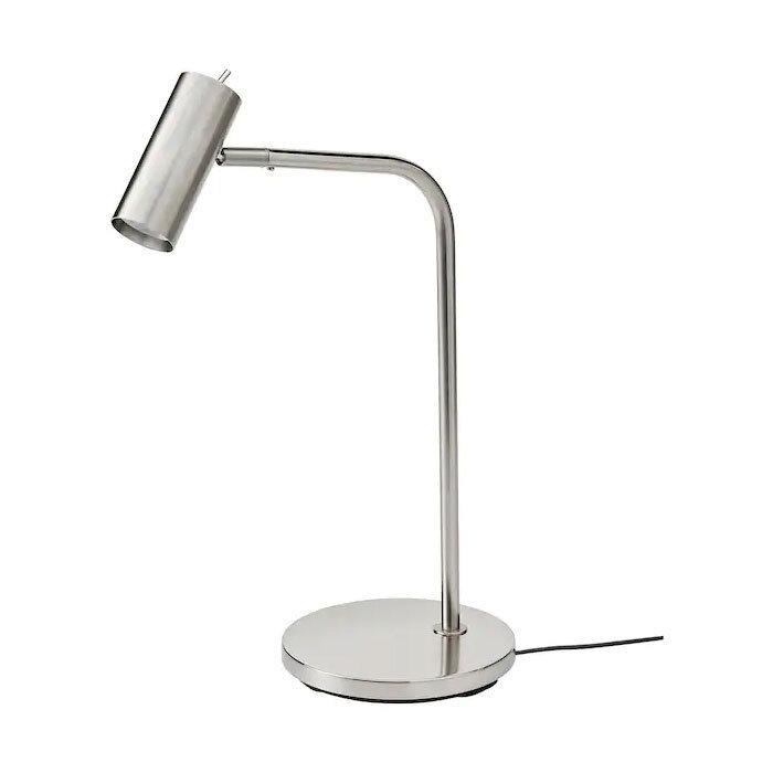 이케아 VIRRMO 비르모 독서등/니켈도금54cm/스탠드/조명