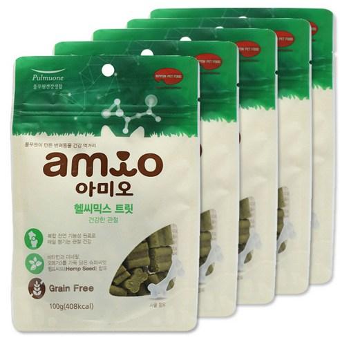 아미오 헬씨믹스 트릿 건강한 관절 반려견용 간식, 사골, 5개 - 간식/영양제 | 쿠팡