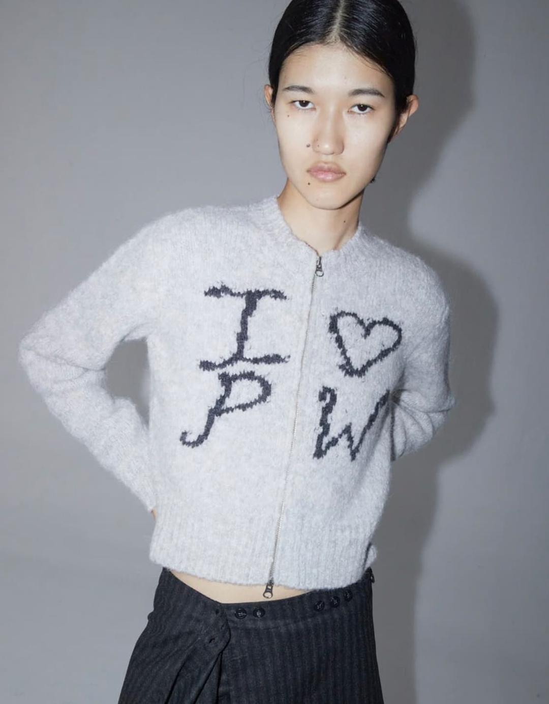 S size 팔로마울 크러쉬 니트 집업 2217 | 후루츠패밀리