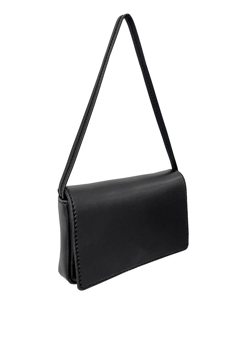 no.265 black rosena leather bag
