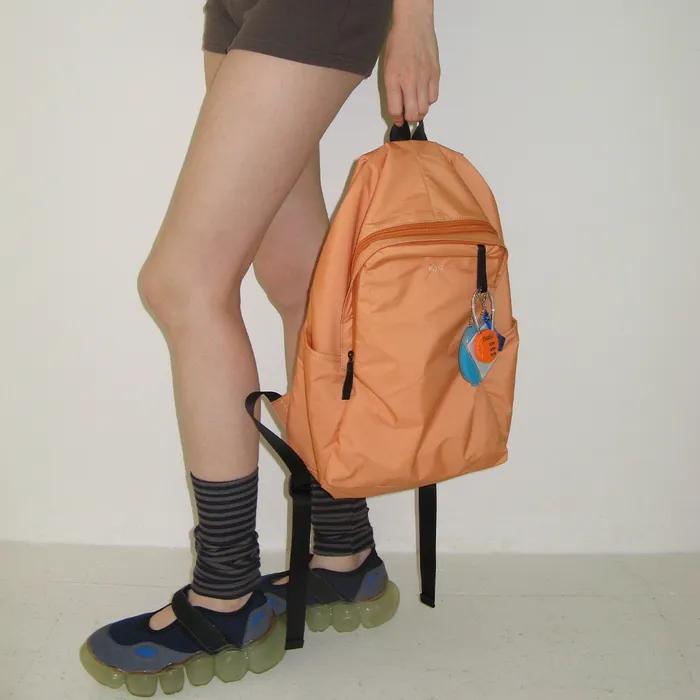 0002 HideSlot Classic Backpack_Apricot