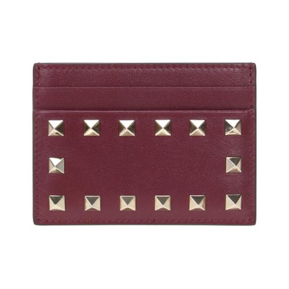 [발렌티노]  락스터드 카드 케이스 / VW2P0486BOL C52