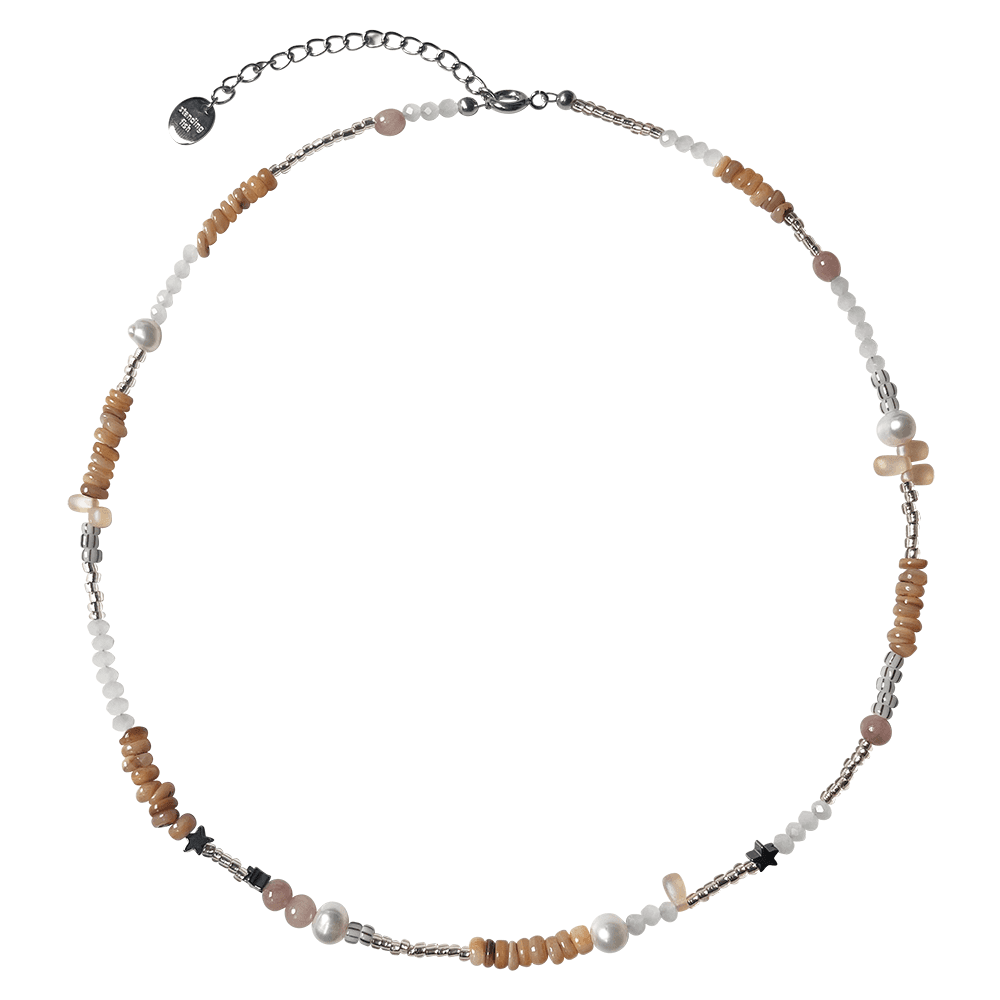 [베이비몬스터 루카 착용] the sound of the waves necklace O9