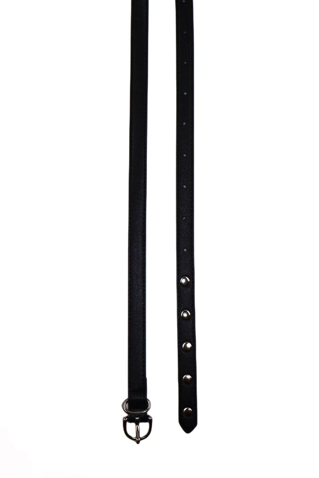 LONG STRAP BELT (BLACK)