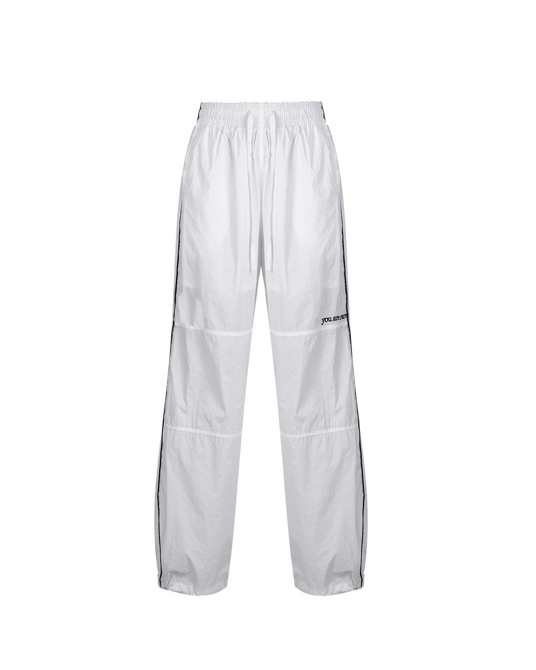 LIGHT TRACK PANTS, WHITE