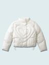 Heart Puffer Jacket Snow White
