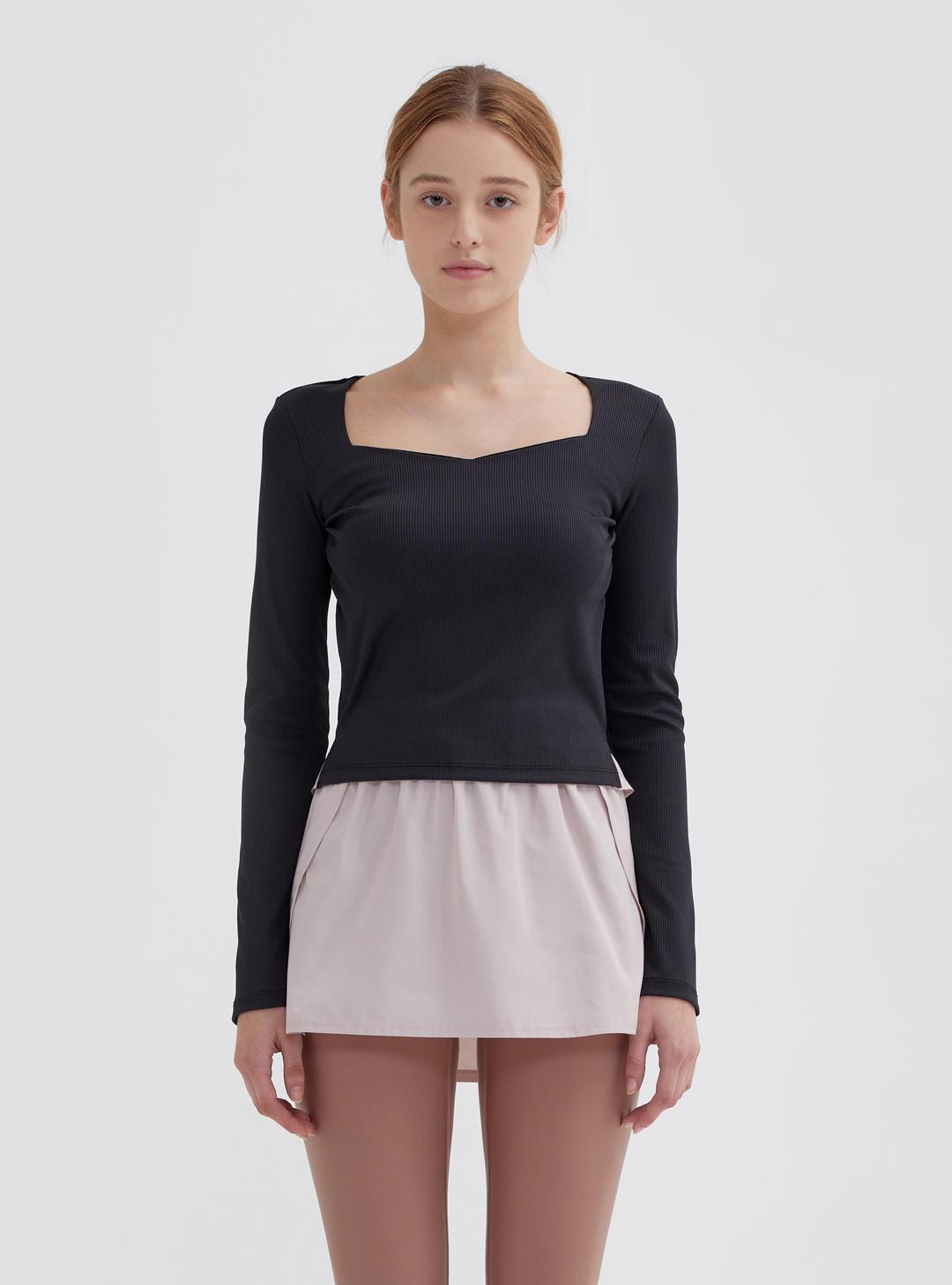 프리베 롱슬리브 탑  Prive long sleeve top (4color)