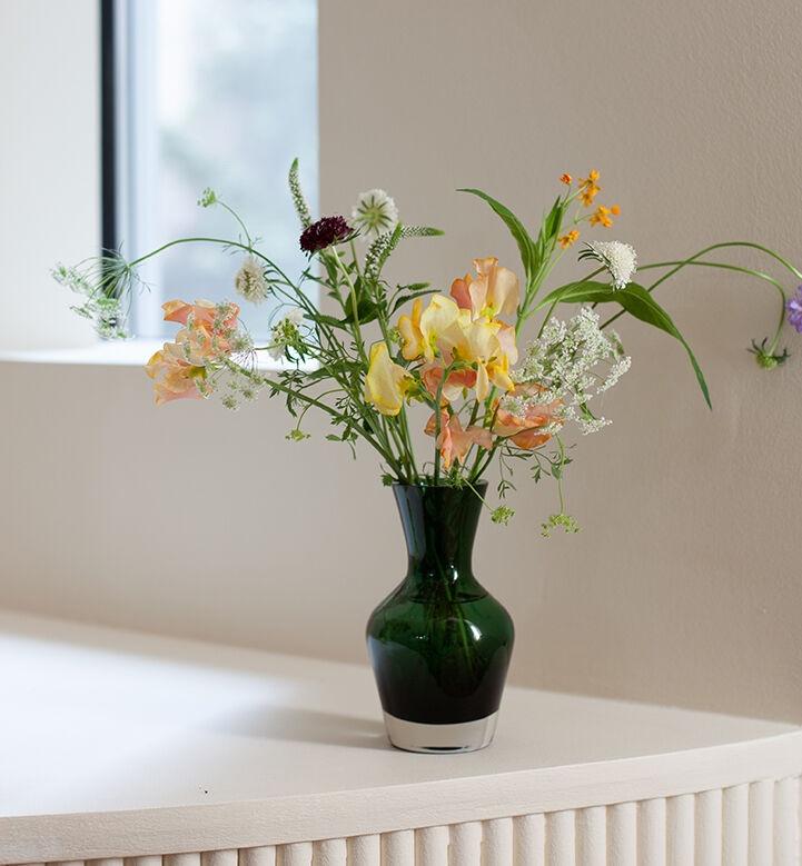 [EPOK 에포크] 인테리어 꽃병 디자인 그린 글라스 화병