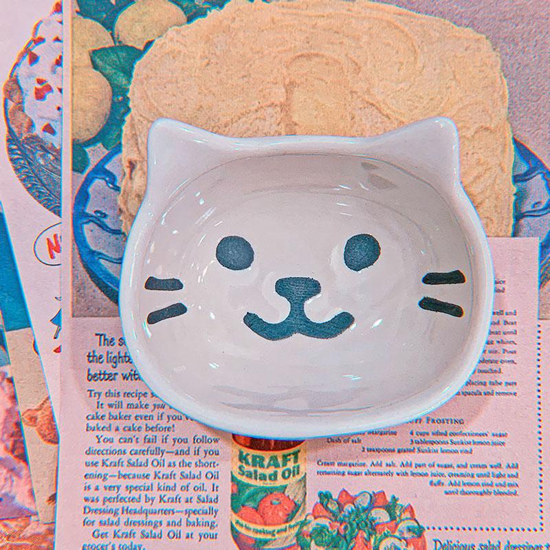 고양이 미니 그릇 2탄