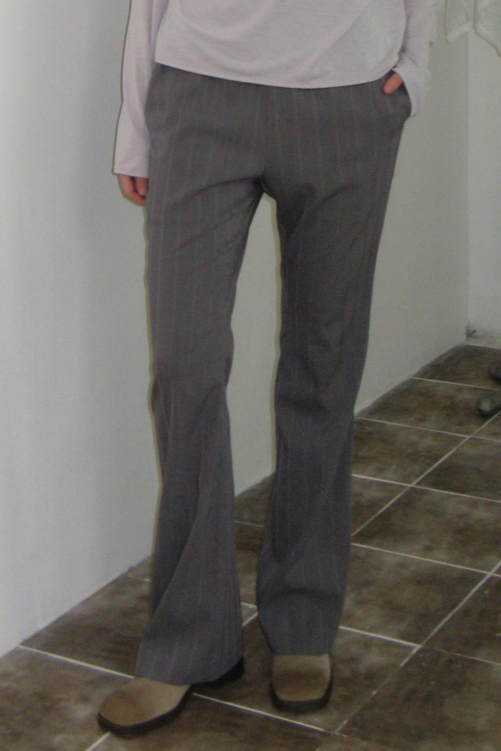 Boots Cut Easy Pants Charcoal
