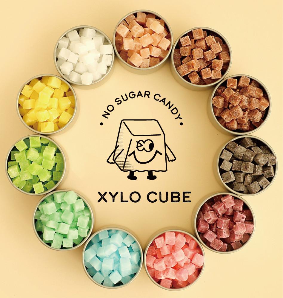 [자일로 큐브]맛있는 당0g 무설탕 자일리톨 100% 사탕 캔디 임산부 입덧 금연 유아 양치 수제 스톤 목캔디