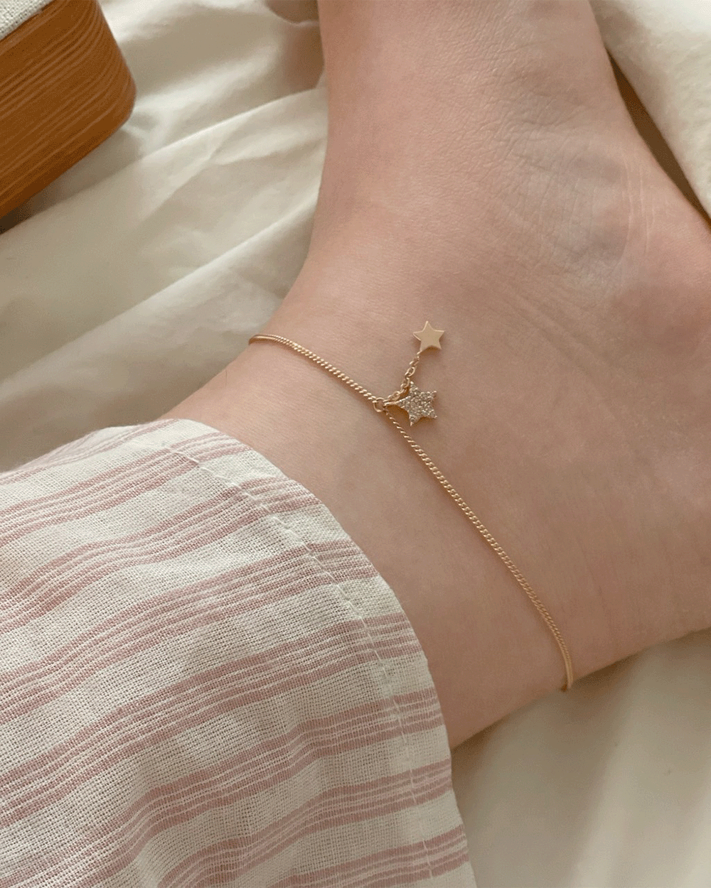 14k 오드리 하트/별 A