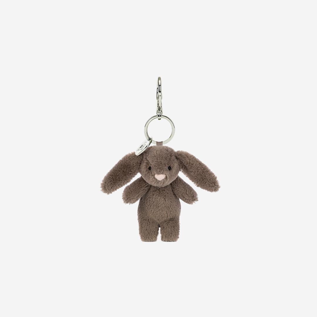 Jellycat Bashful Bunny Truffle Bag Charm Brown