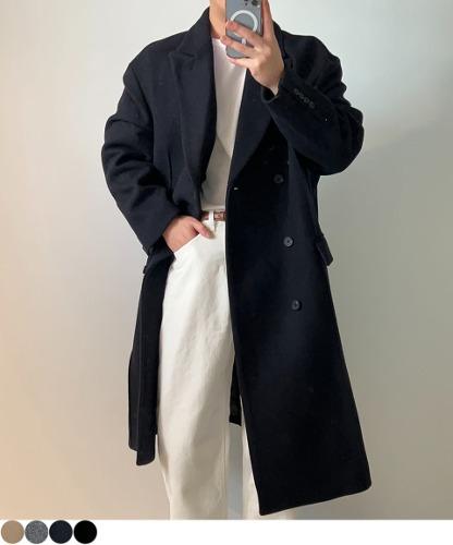 캐시미어 더블코트