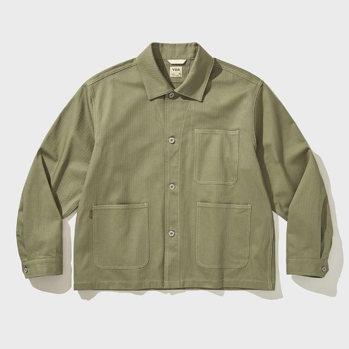 P41 HBT UTILITY JACKET [Army Olive]