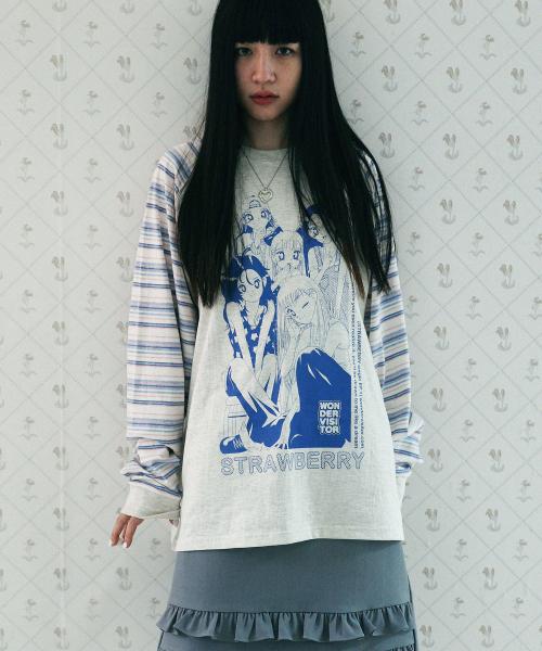 Strawberry EP1 Raglan LS-T [Oatmeal]