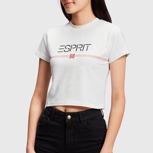 R&R 크롭 반팔티 화이트