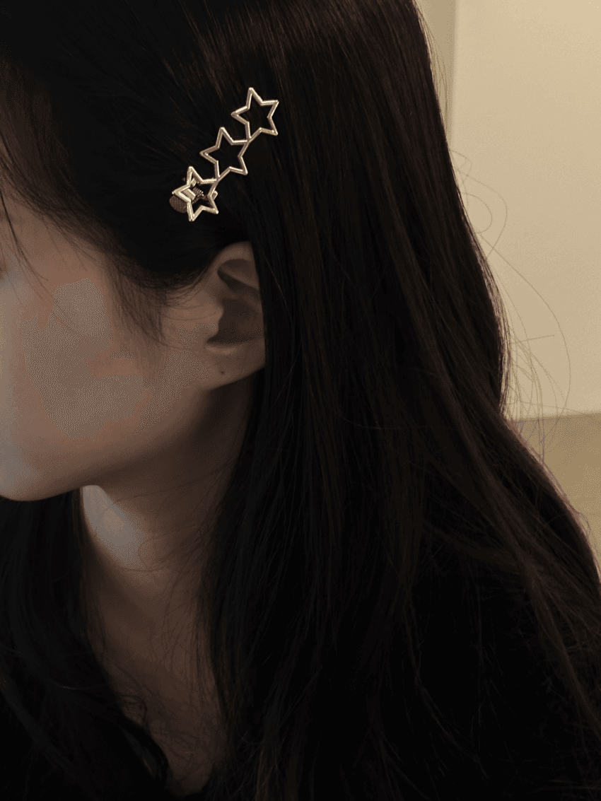 Star clip pin (2 type)