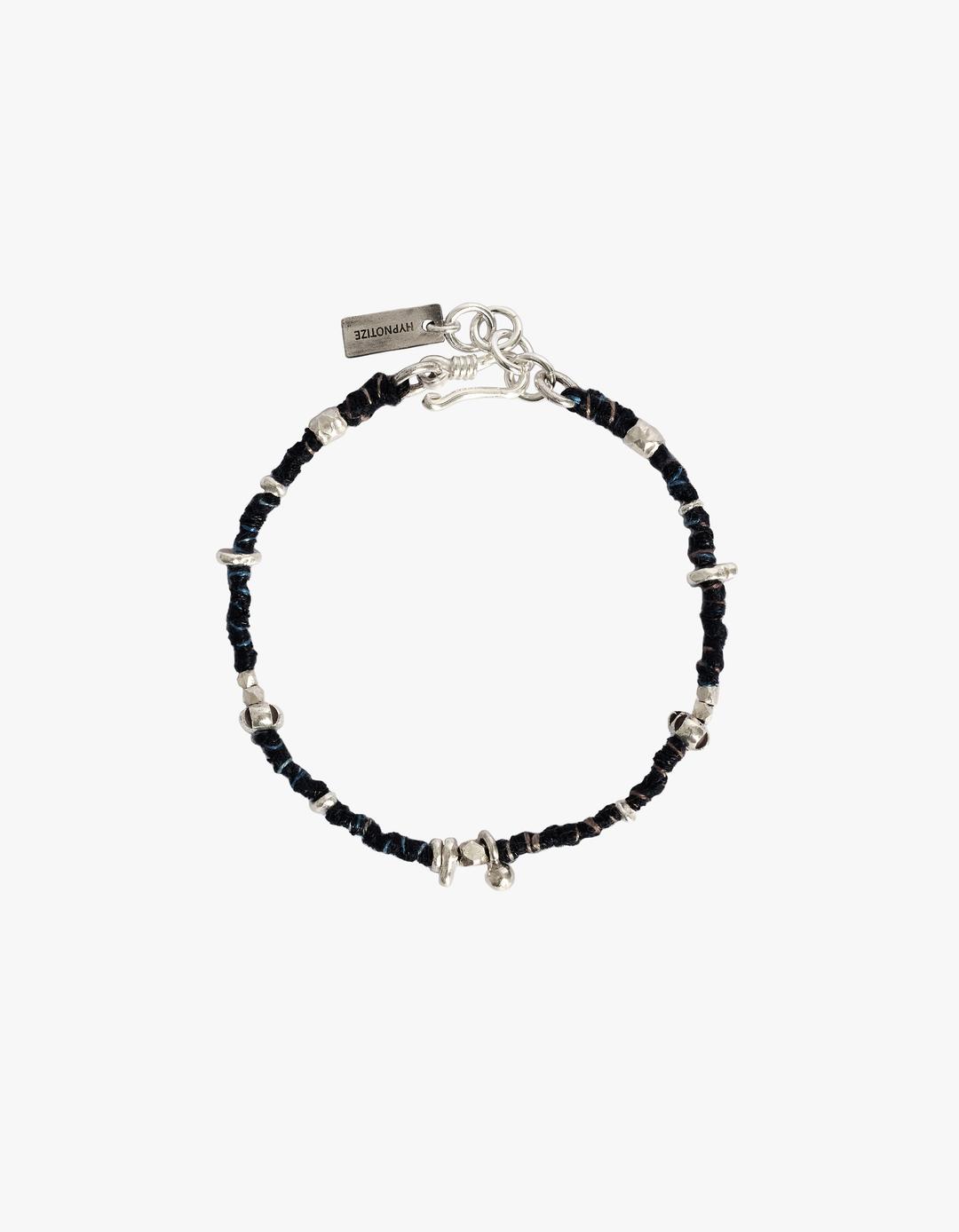 KAREN SILVER THREAD BRACELET