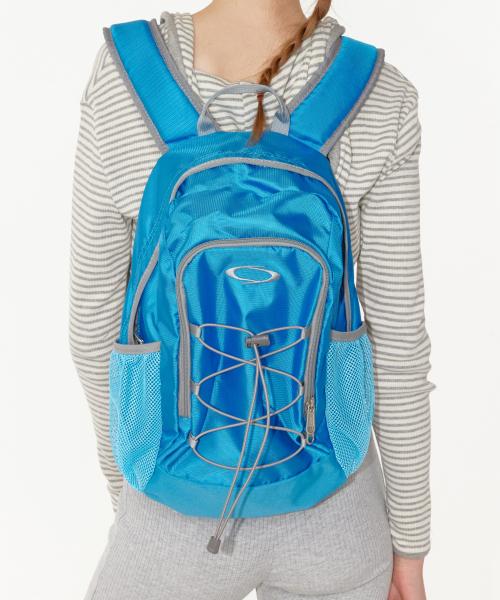 NOI1825 스트링 메시포켓 백팩 (블루)