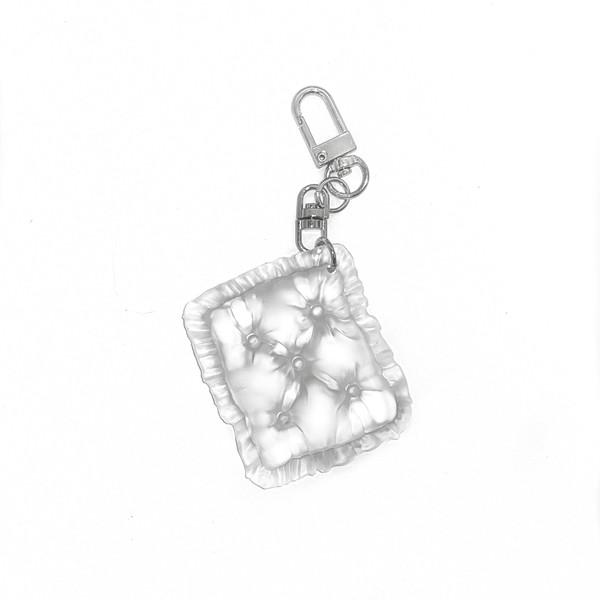 PILLOW KEYCHAIN - CLEAR