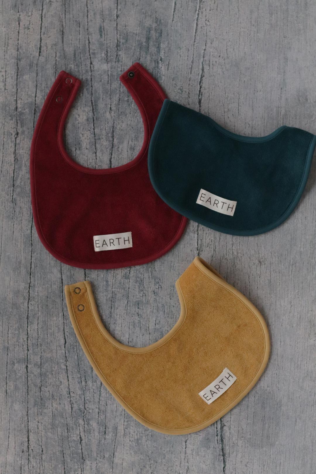 Christmas organic bib (3colors)