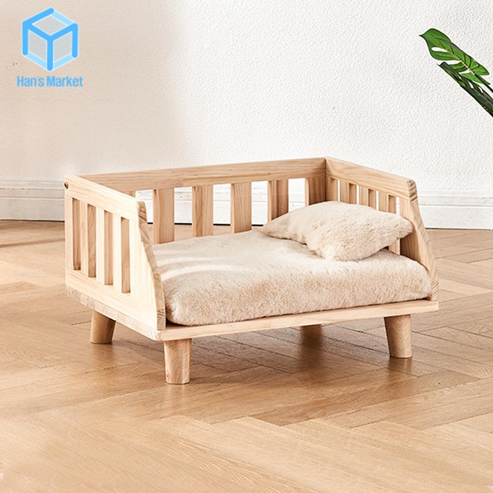 뉴비펫 반려견 원목 뉴몬스 강아지 침대 고양이 애견 쇼파 의자 소파 가구 방석 해먹 S