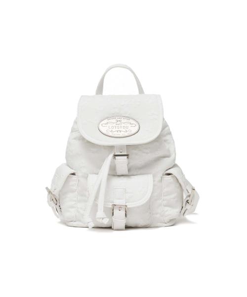 라츠유(LOTSYOU)  Nostalgia chubby Backpack White - 사이즈 & 후기 | 무신사