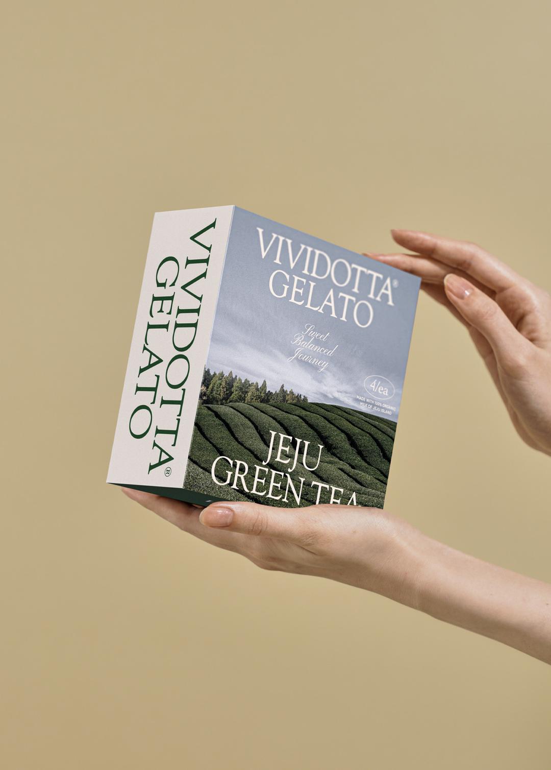 JEJU GREEN TEA GELATO box set